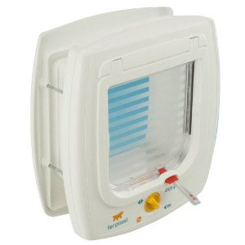 Swing 7 Witte elektromagnetisch bediende deur