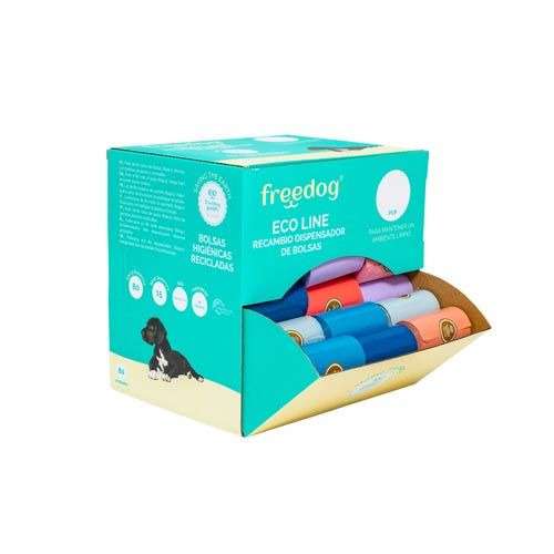 Caja Bolsas Higiénicas Freedog (80 x 20 un)