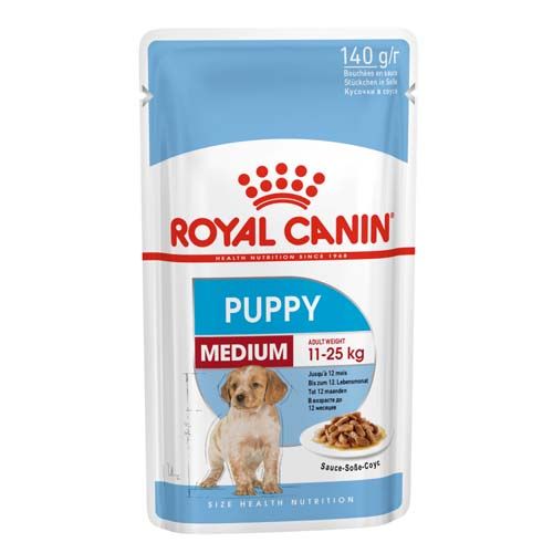 Royal Canin Medium Puppy (Zakjes) 140 g x 10