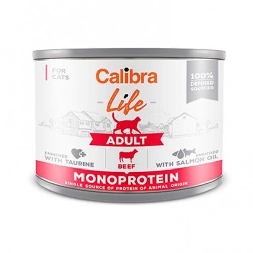 Calibra Cat Life Adult Rundvlees (blik) 6 x 200 g