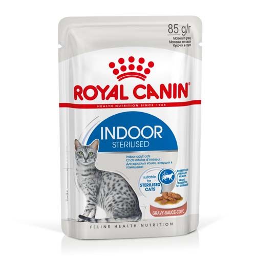 Royal Canin Cat Indoor Salsa (Zakjes) 85 g x 12