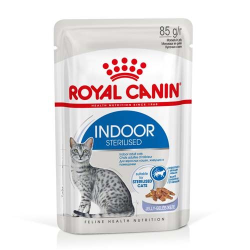 Royal Canin Cat Indoor Gelatina (Zakjes) 85 g x 12