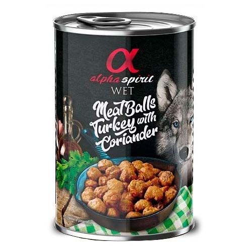 Alpha Spirit Gehaktballetjes met Kalkoen & Koriander 400 gr x 6