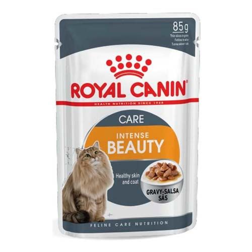 Royal Canin Cat Intense Schoonheidssaus (Zakjes) 85 g x 12