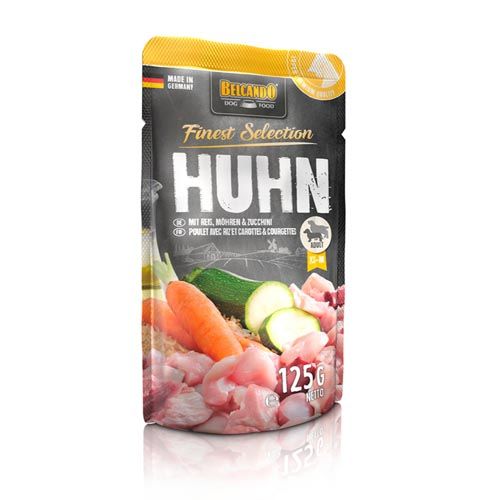 Belcando Kip met Rijst, Courgette en Wortel (Zakjes) 125 g x 12