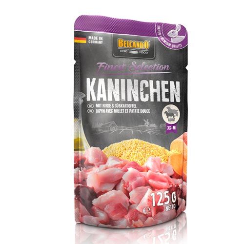 Belcando Konijn met Gierst en Zoete Aardappel (Zakjes) 125 g x 12