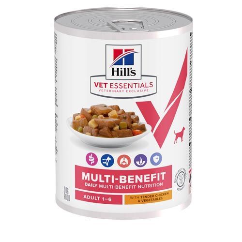 Hill´s VET Canine Multi-Benefit Adult Kip (Blik) - 12 x 363 g.