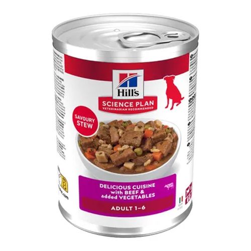 Hill's Canine Adult Stew Beef & Vegetables (Blik) - 12 x 363 gr