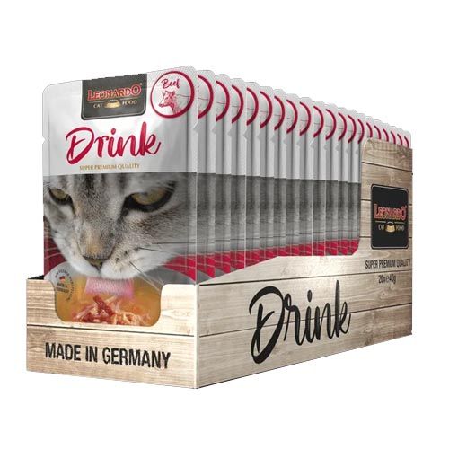 Leonardo Drinkbiefstuk (Zakjes) 20 x 40 g