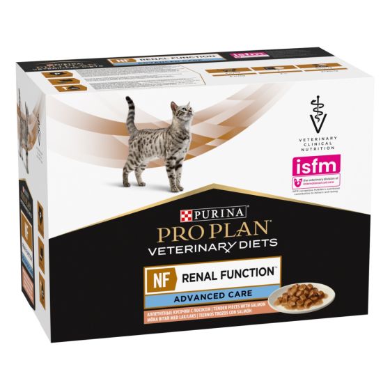 Purina Veterinary Diets Kat NF Renal Zalm 85 g x 10 (Zakjes)