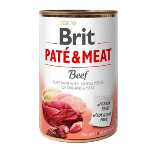 Brit Pate Meat Ternera (Latas) - 6 x 400 gr