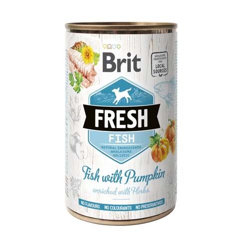 Brit Fresh Pescado Calabaza (Latas) - 6 x 400 gr