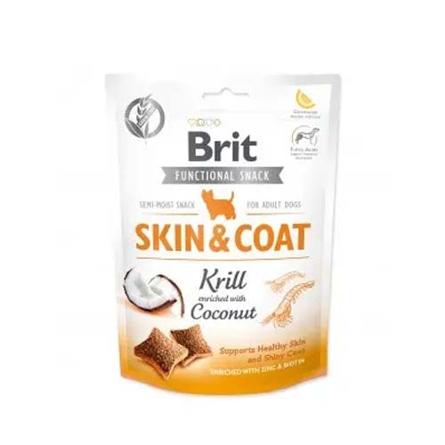 Brit Care Dog Functional Snack Piel Pelo Camaron - 150 gr