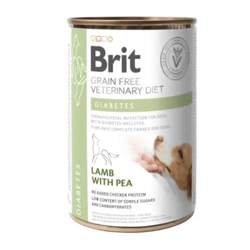 Brit GF Veterinary Diet Dog Diabetes (Latas) - 400 gr x 6