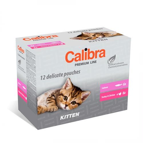 Calibra Cat Multipack Kitten (Zakjes) 12 x 100 g