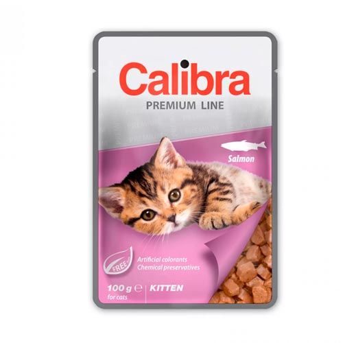 Calibra Kitten Zalm (Zakjes) 24 x 100g