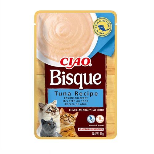 Churu Cat Bisque Tonijn - 12 x 40 gr (Levertijd 3 - 5 dagen)