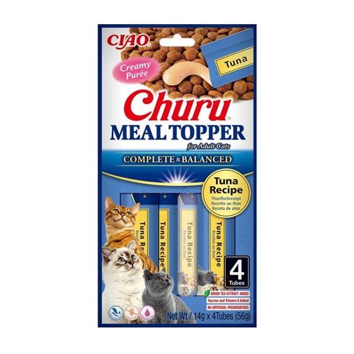 Churu Cat Meal Topper Tonijn - 12 x 56 gr (Levertijd 3 - 5 dagen)