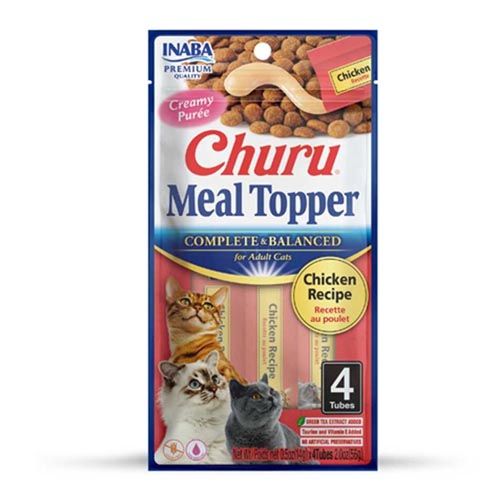 Churu Cat Meal Topper Kip - 12 x 56 gr (Levertijd 3 - 5 dagen)