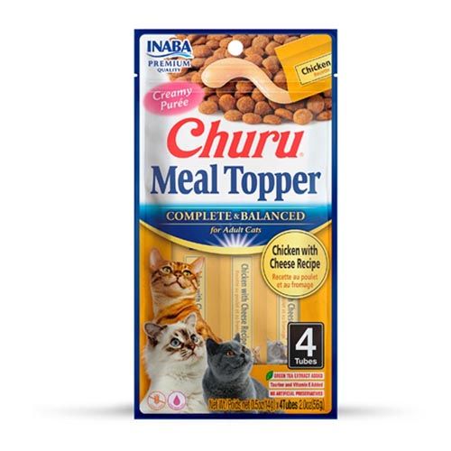 Churu Kattenvoer Topper Kaas - 12 x 56 gr (Levertijd 3 - 5 dagen)