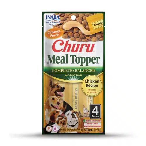 Churu Hondenvoer Topper Kip - 12 x 56 gr (Levertijd 3 - 5 dagen)