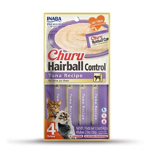 Churu Kat Haarbal Tonijn Recept - 12 x 56 gram