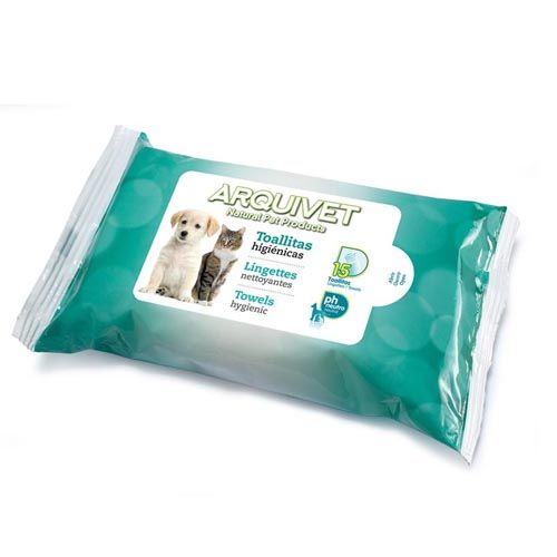 Arquivet hygiënische doekjes 15 stuks