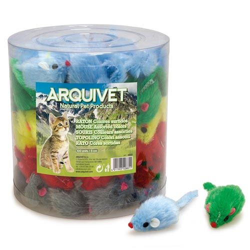 Muis Assorti Kleuren (100 Eenheden/Pot) Arquivet