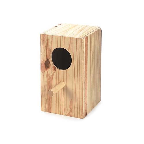 Nest houten papegaaien Arquivet