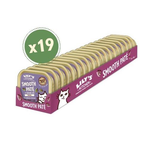 Lily's Kitchen Smooth Paté For Mature Cats  19X85 Gr (Envío 3 - 5 días)