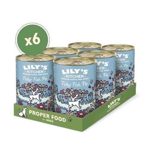 Lily's Kitchen Fishy Fish Pie Tin 6X400 Gr (Envío 3 - 5 días)