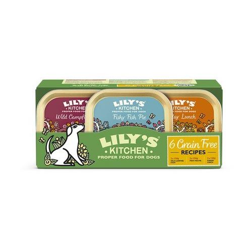 Lily's Kitchen Grain Free Dinners Trays Multipack 6X150 Gr (Envío 3 - 5 días)