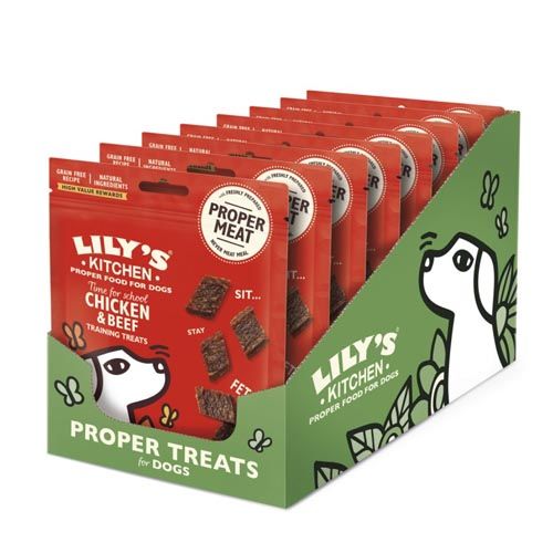 Lily's Kitchen Time For School Chicken & Beef Training 8X70 Gr (Envío 3 - 5 días)