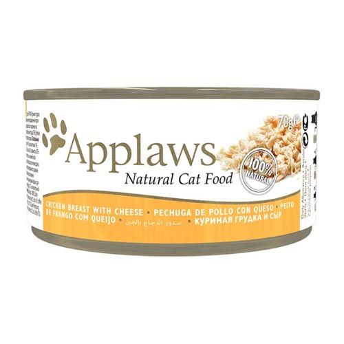 Applaws Kip met Kaas Blik (70 g x 24)