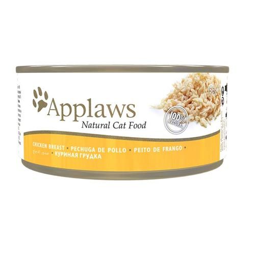 Applaws Cat Kipfilet blikje (156 g x 24)