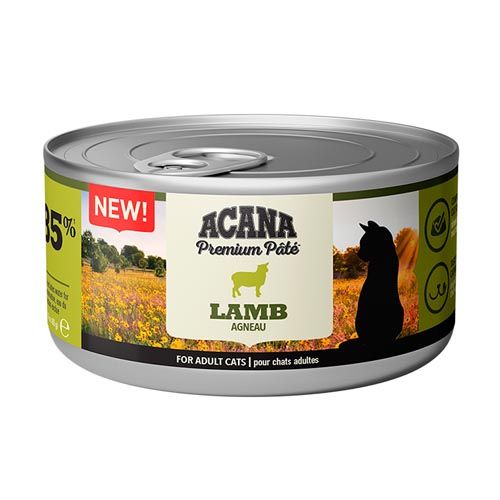 Acana Cat Premium Lamspaté (Lam) - Blikjes (85 g x 24)