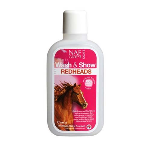 Wash & Show Roodharigen Paarden 500 ml. - Verzending 3 - 5 dagen