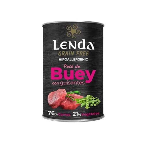 Lenda Dog Paté de Buey (Latas) - 400 gr x 12