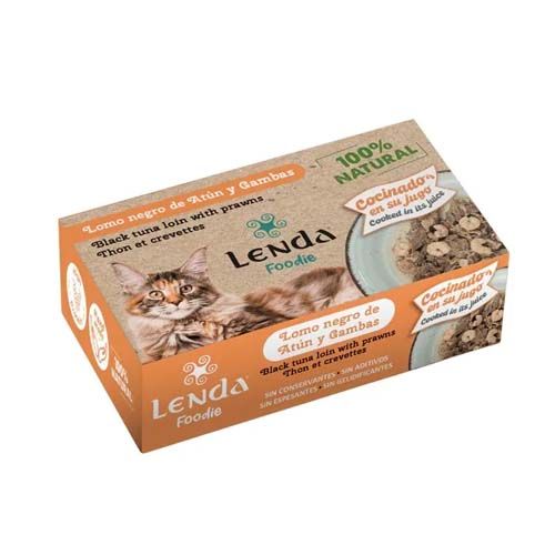 Lenda Cat Foodie Atún con Gambas (Latas) - 120 gr x 25