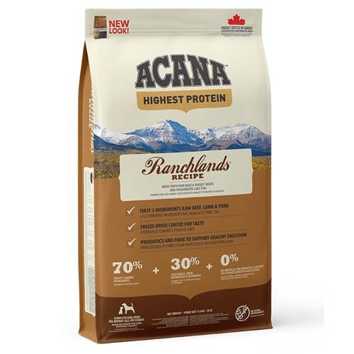 Acana Ranchlands hond (rood vlees)