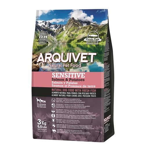 Arquivet Sensitive Zalm & Aardappelen (Zalm & Aardappelen)