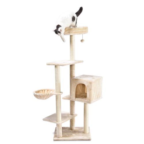 Sneeuw krabpaal met verwijderbaar bed