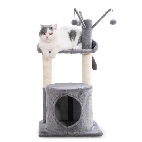 Dynamische krabpaal voor katten Dynamische rust en spel