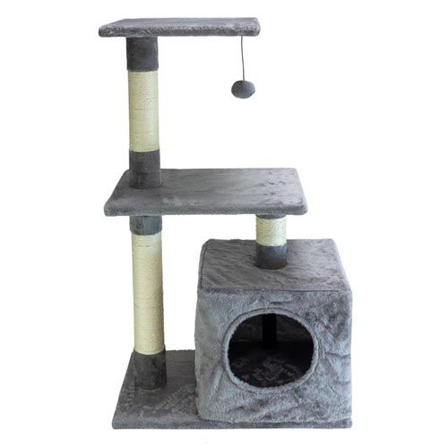 Eiken krabpaal voor katten