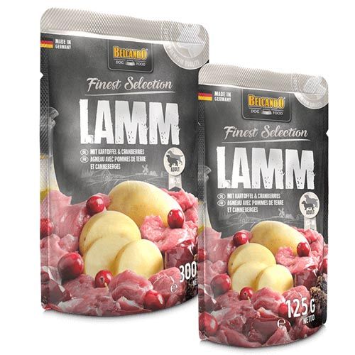 Belcando Dog Lamsvlees met Aardappelen en Veenbessen (Zakjes)