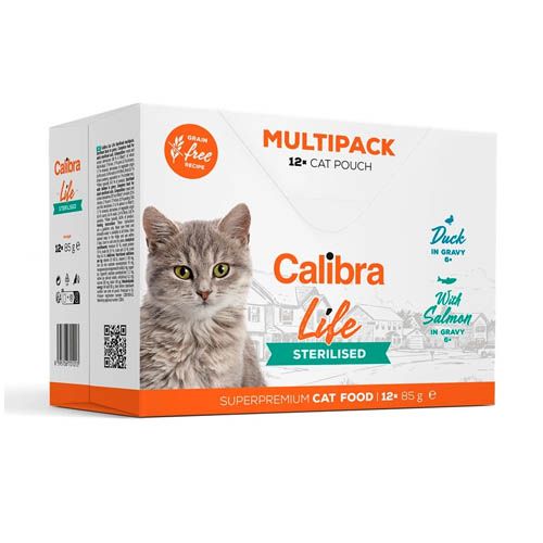 Calibra Cat Life Gesteriliseerd Multipack (Zakjes)