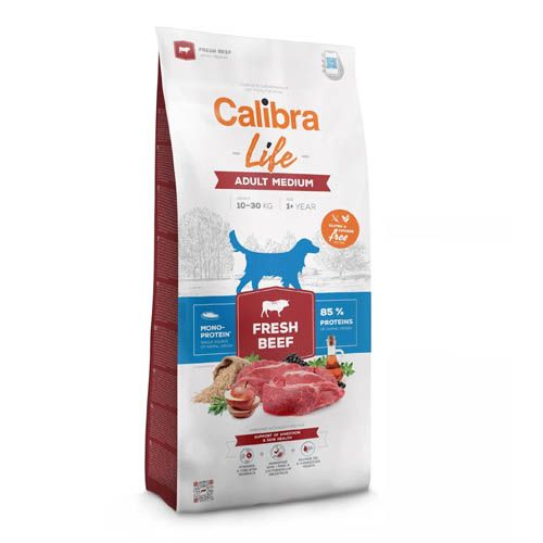 Calibra Dog Life Adult Medium Rundvlees