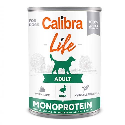 Calibra Dog Life Adult Eend & Rijst (Blik)