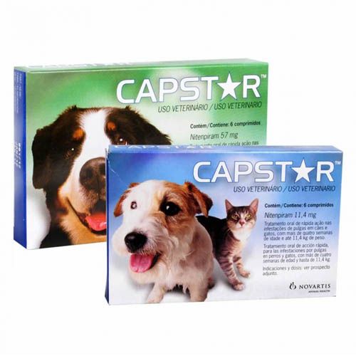 Capstar ontwormingsmiddelen voor honden en katten