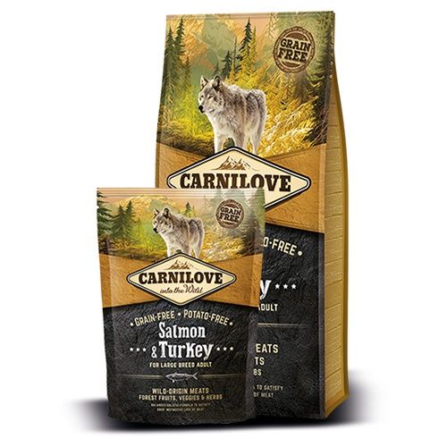 Carnilove Adult Large Zalm & Kalkoen (Zalm & Kalkoen)